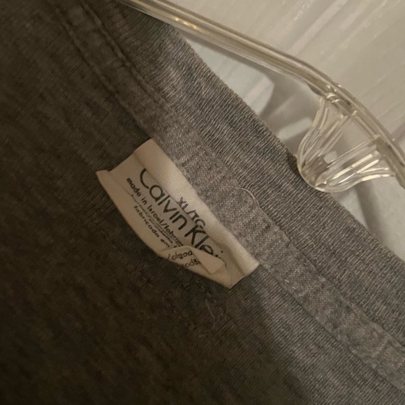 Men CK long sleeve undershirt, size XL, Grey - Picture 2 of 3